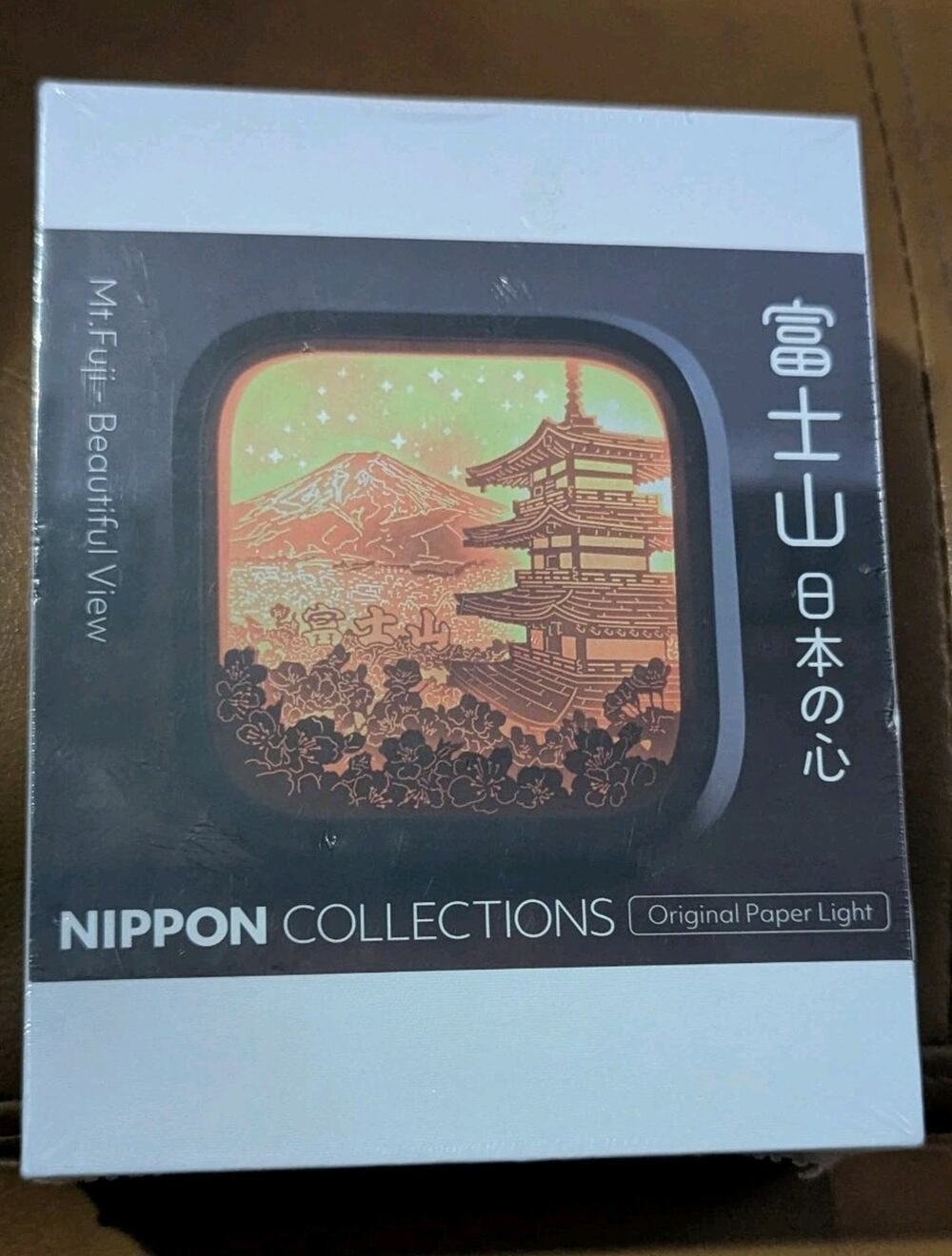 🏔️Nippon Collections 3d Paper Night Light 🏔️Mt. Fuji - Beautiful View Japanese